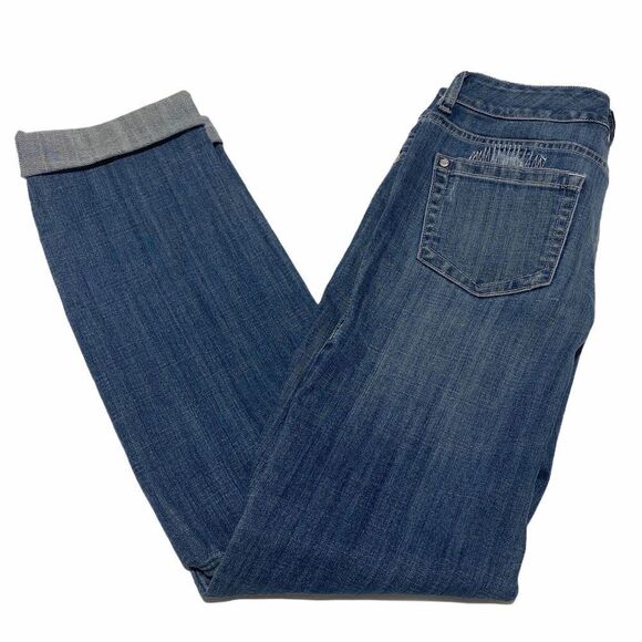 Ana A New Approach Modern Fit Cuff Distress Jean 4 - Picture 9 of 10